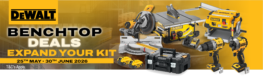 DEWALT Benchtop Deals 25 May - 30 Jun 2026
